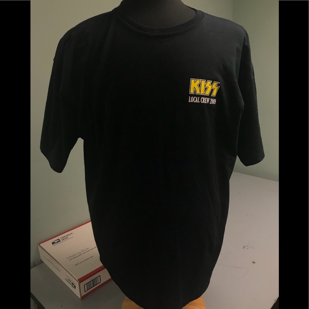 Kiss Living Legends 35 Local Crew 2009 T-shirt